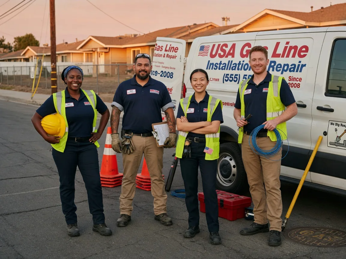 Gas Line Installation company in Letona, AR